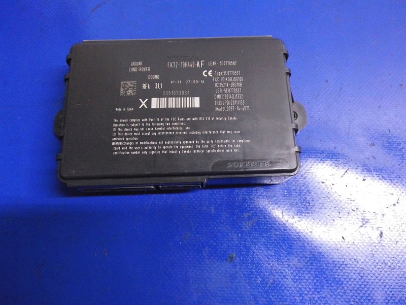 module control unit URUCHOMIENIA BEZKLUCZYKOWEGO LAND ROVER DISCOVERY SPORT 14+