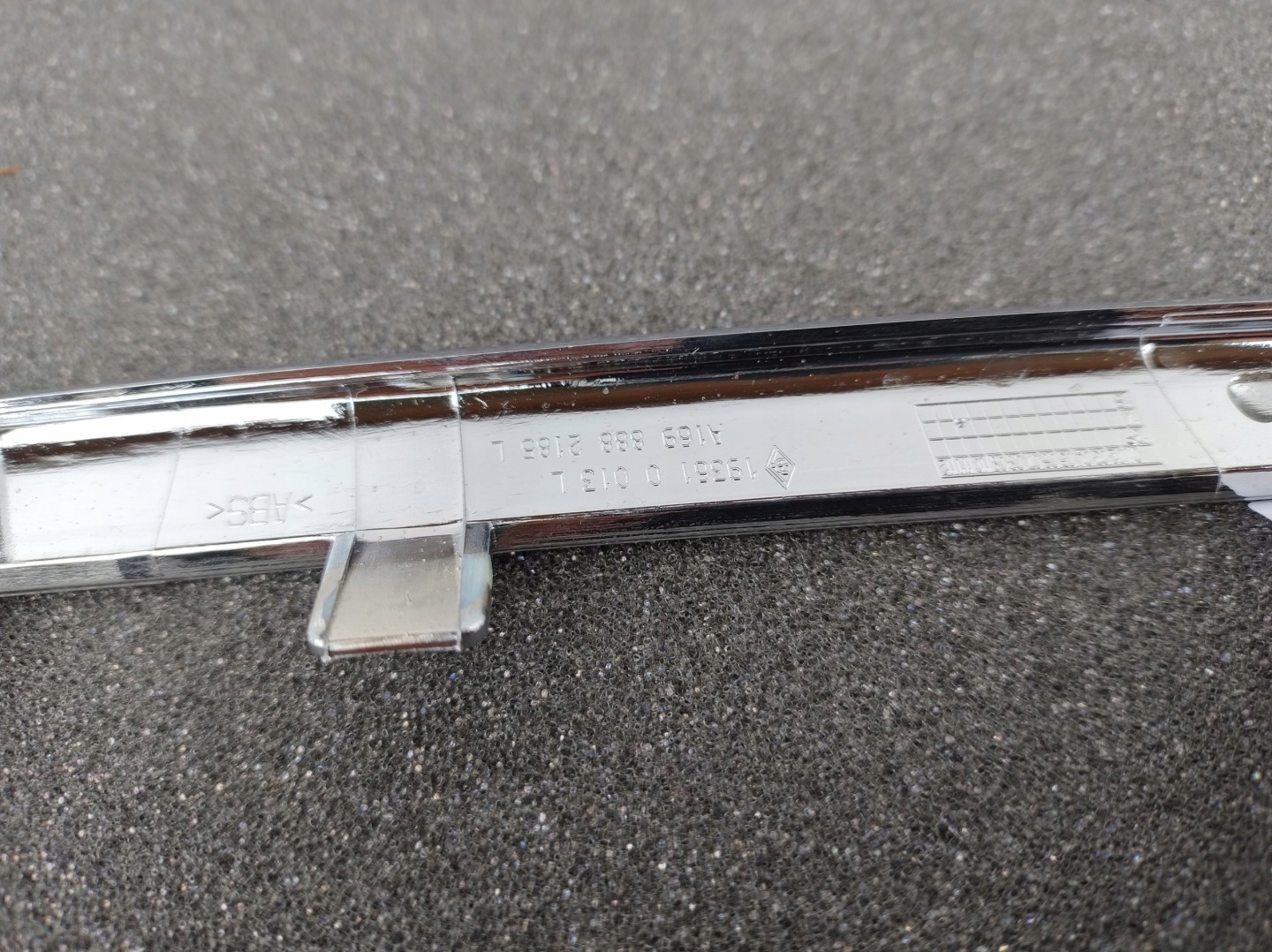 left CHROM grille MERCEDES A-KLASA W169 LIFT LH