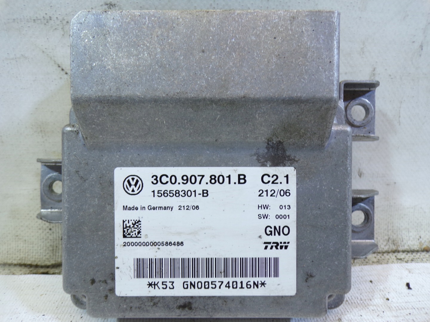 module electric brake VOLKSWAGEN PASSAT B6 3C0907801B (1)
