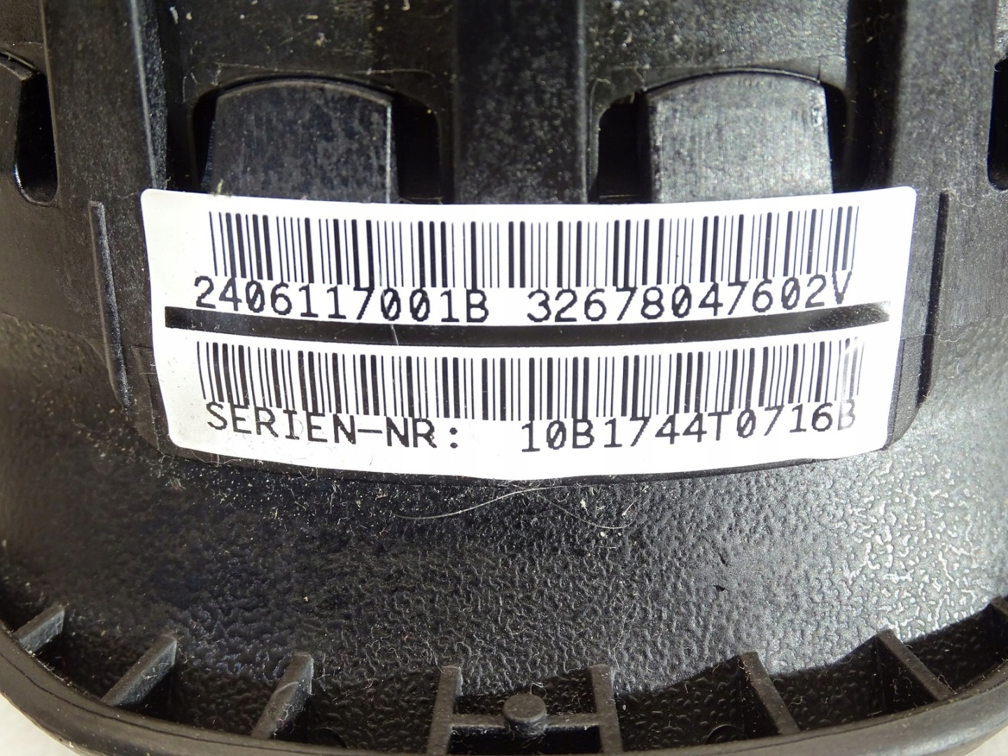 airbag airbag driver´s BMW X5 E70 X6 E71 2406117001B