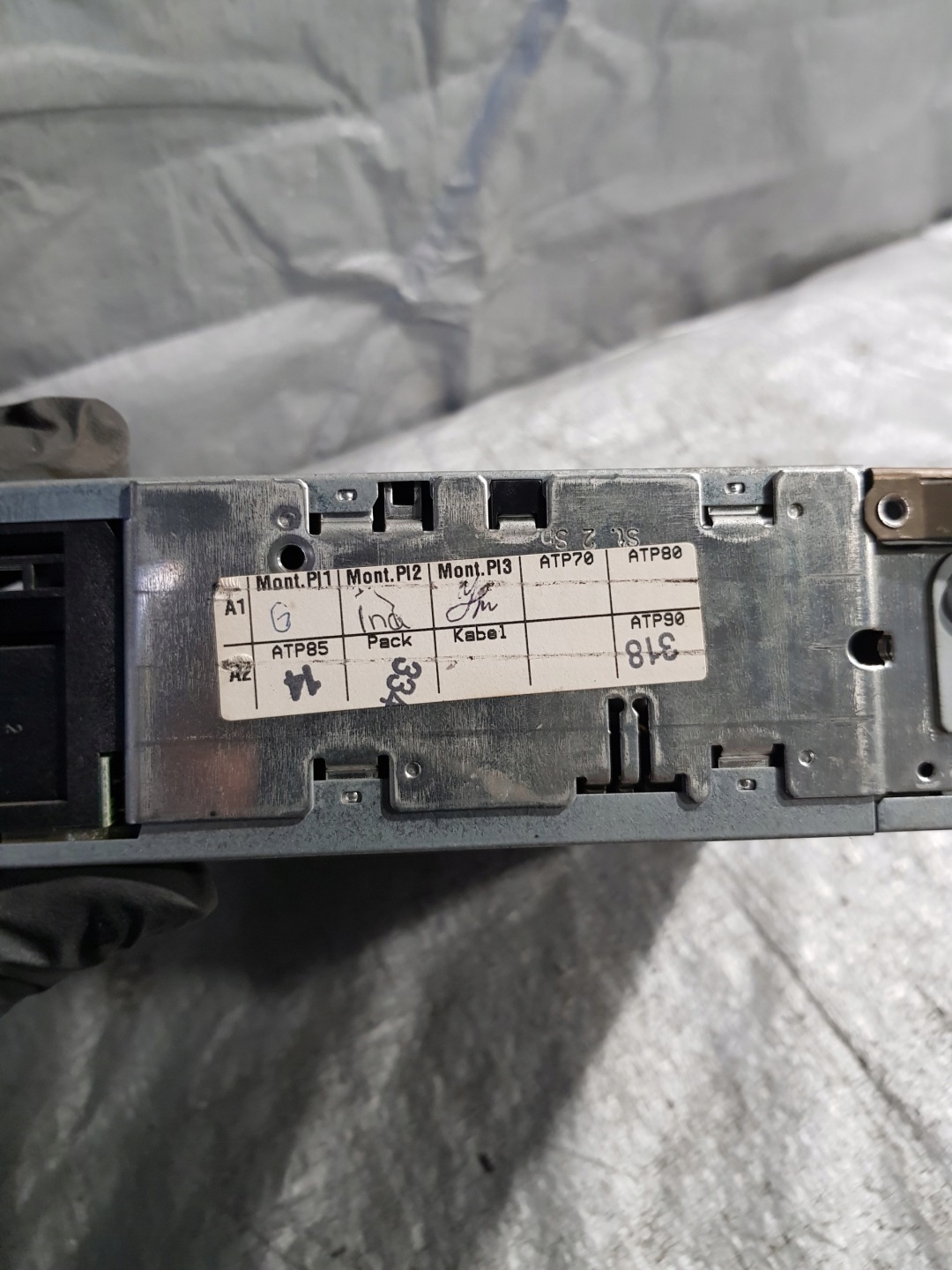 AUDI A6 C5 player navigation devices 4B0919887C