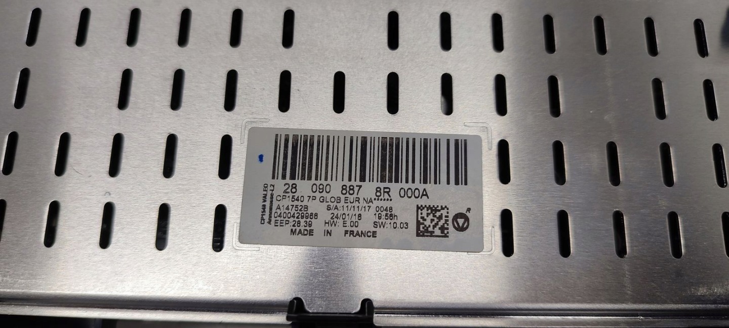 display navigation devices ekran Renault Megane IV 1,3 TCE