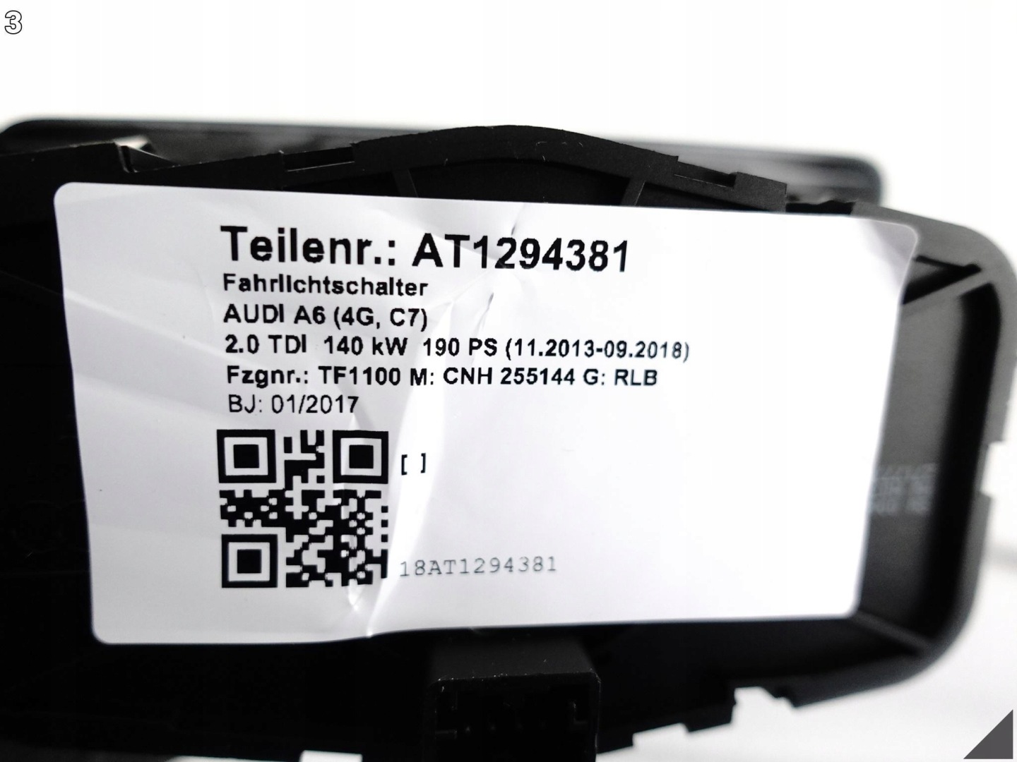 AUDI A6 S6 C7 4G0 14-18 LIFT PANEL light switch REULACJA HEAD UP