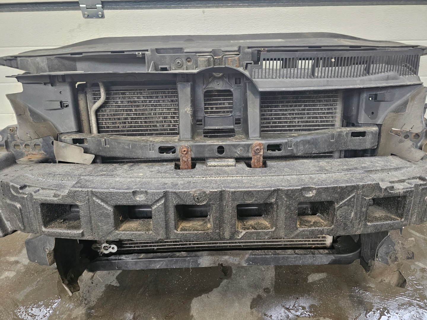 support panel for radiators radiator pillar 2.0 TDI VW PASSAT CC