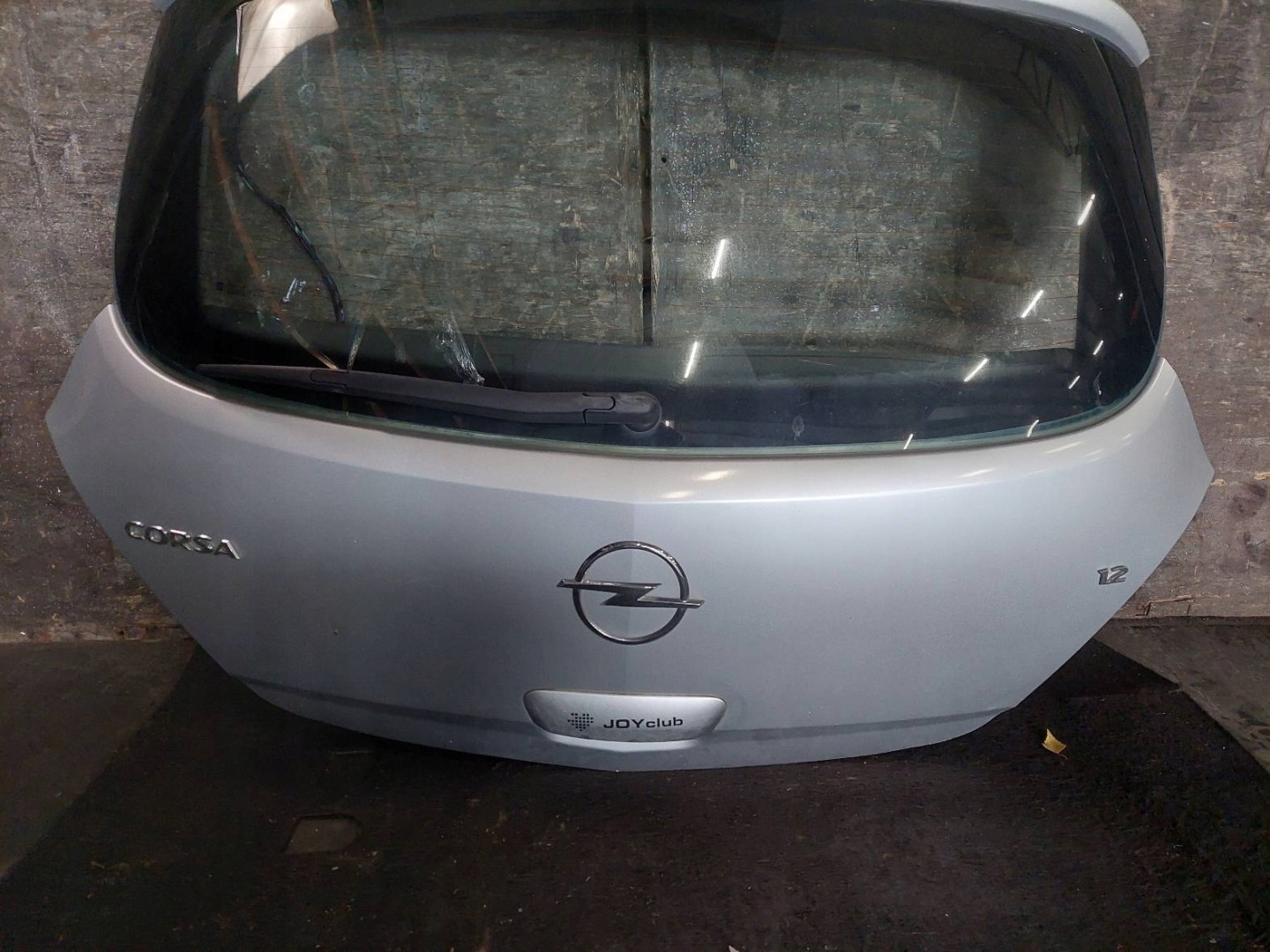 complete rear part trunk door bumper light OPEL CORSA D Z157