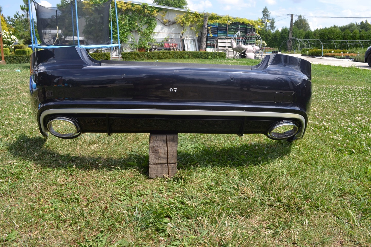 bumper rear part 4xPDC AUDI A7 4G8 10-14