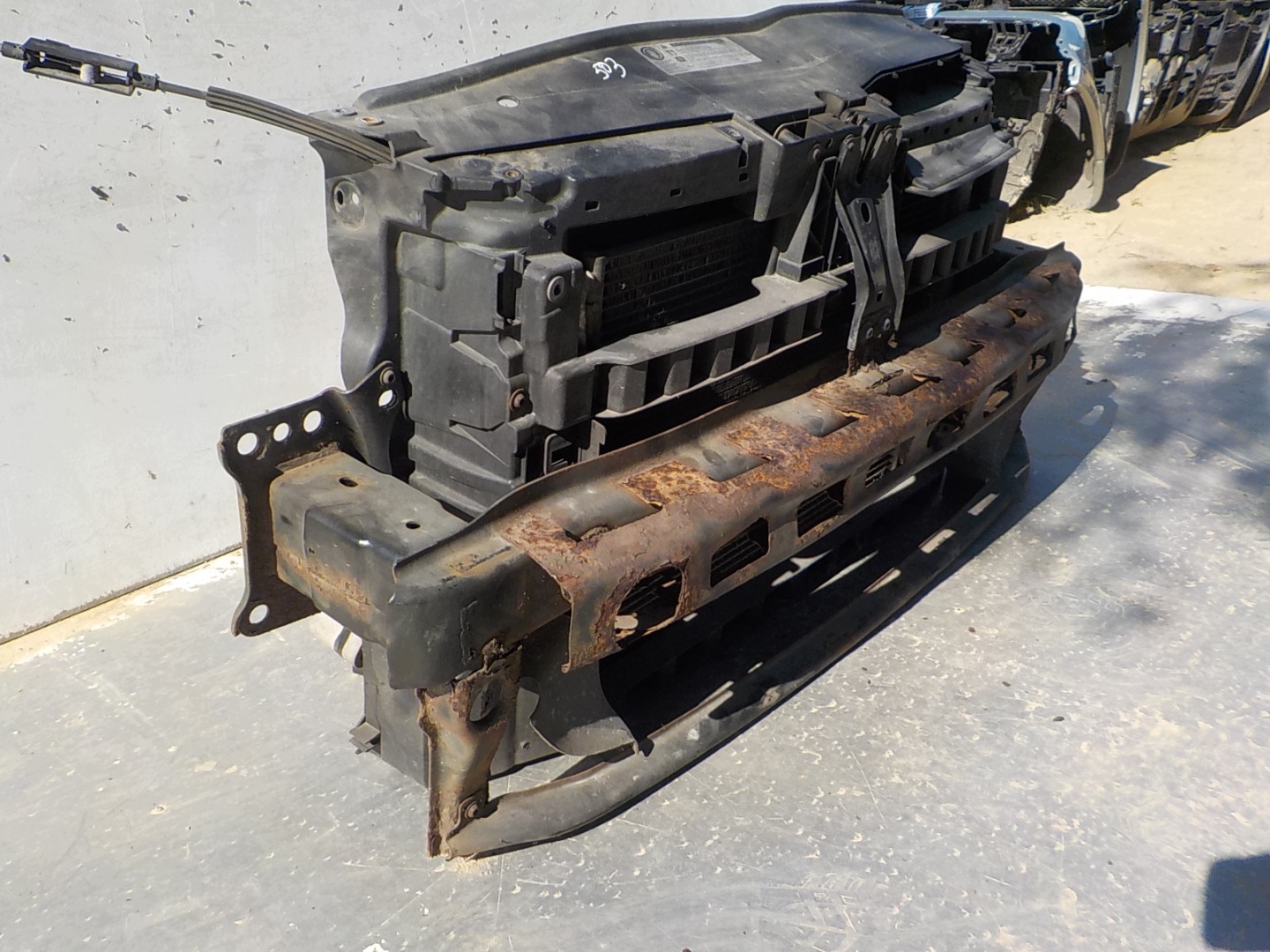 503 VOLKSWAGEN GOLF VI 1.4 petrol support panel for radiators sider radiator