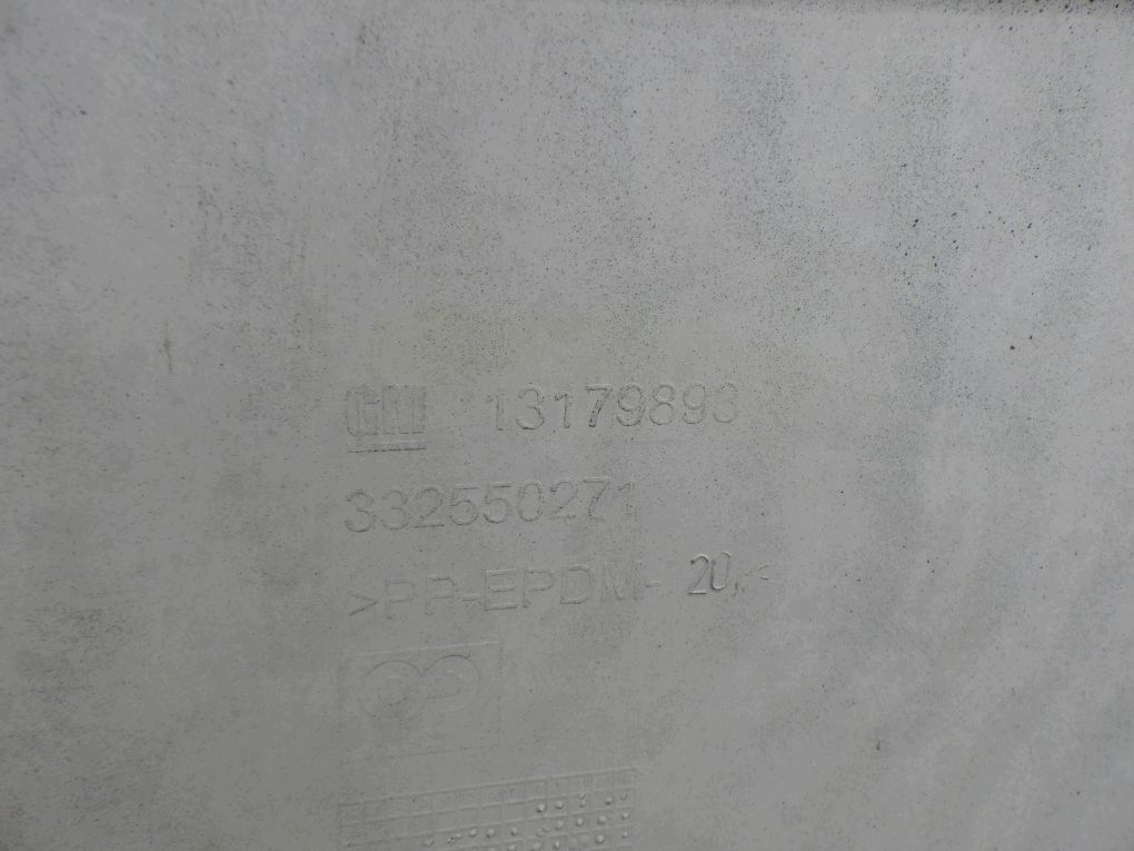 OPEL CORSA D 3D 2006- bumper rear rear part