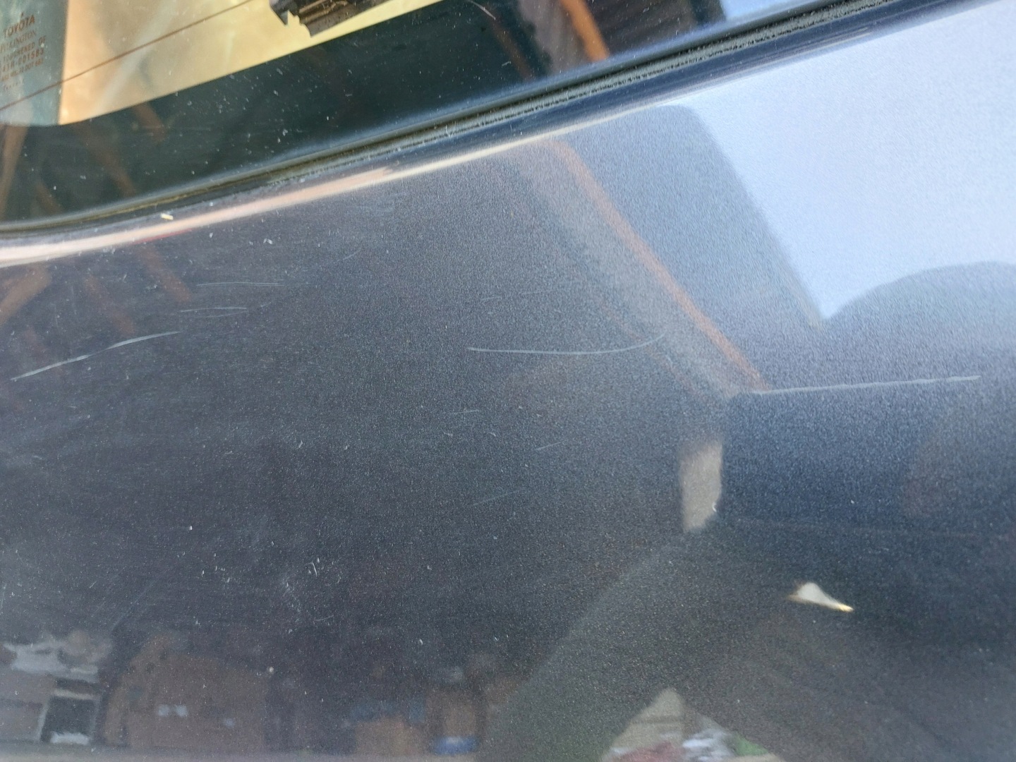 boot door TOYOTA AURIS and 07r grey 1G3