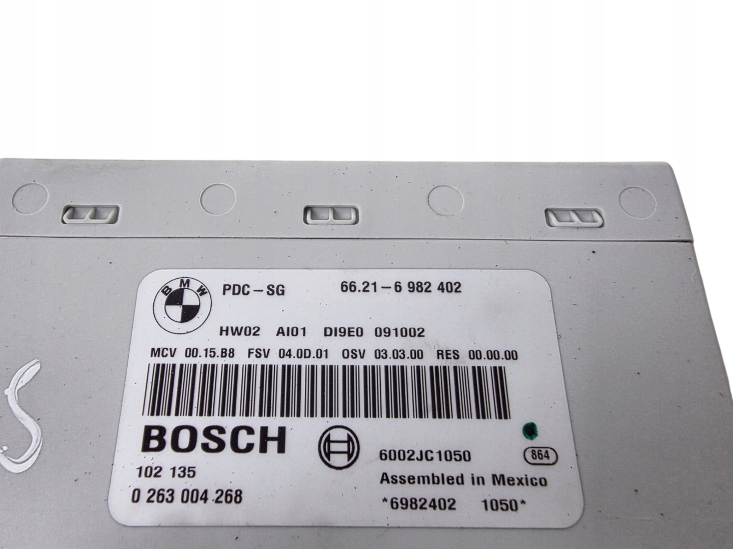 BMW E87 E90 E91 modulo centralina PDC parcheggio originale. 6982402