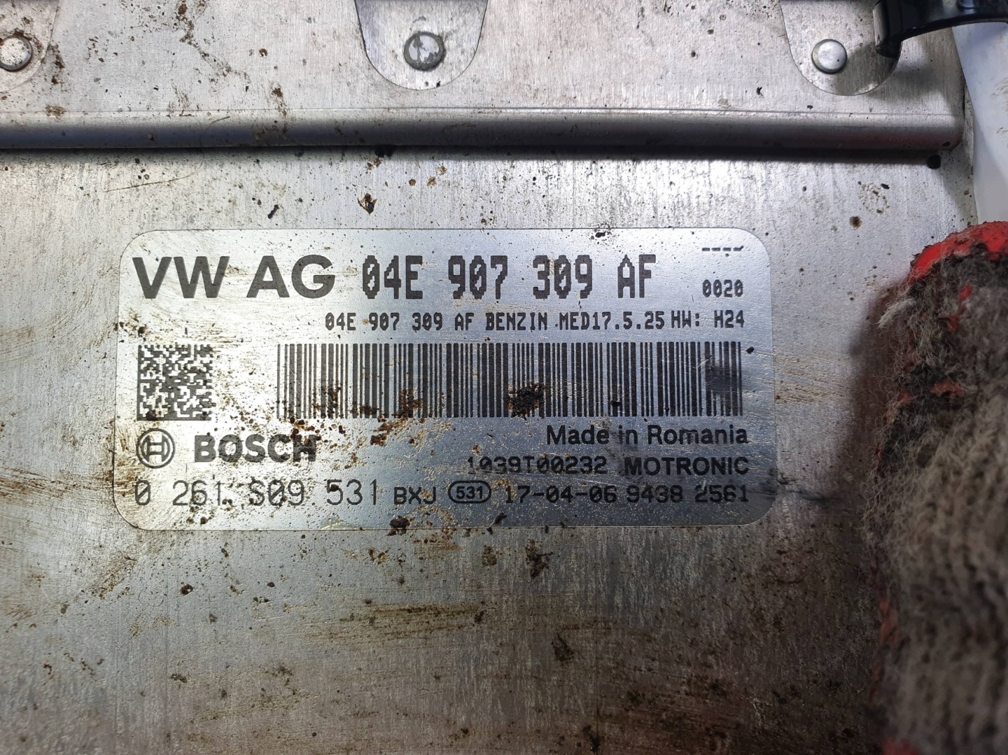 computer motore ECU 04E907309AF SKODA RAPID 2017