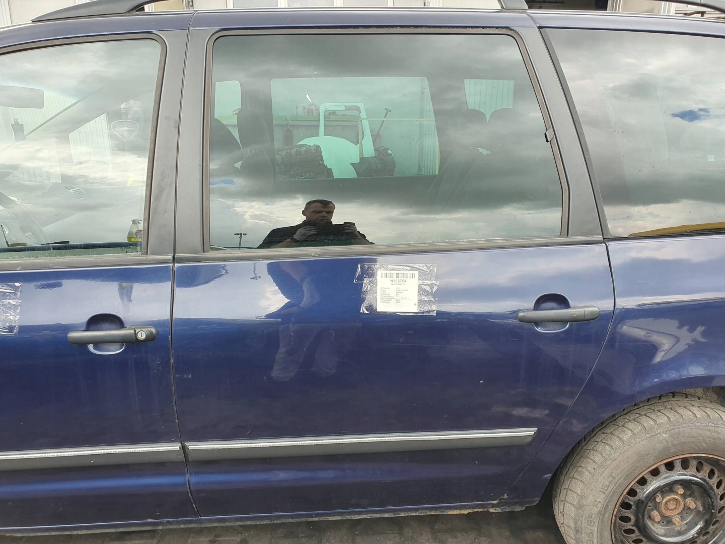 Tür links heck LB5N VOLKSWAGEN SHARAN