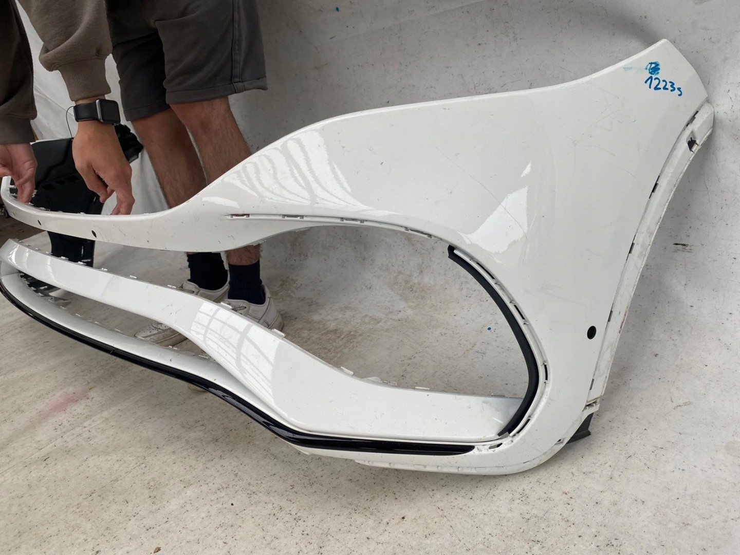 MERCEDES EQA W243 LIFT 23- bumper front front A2438856901