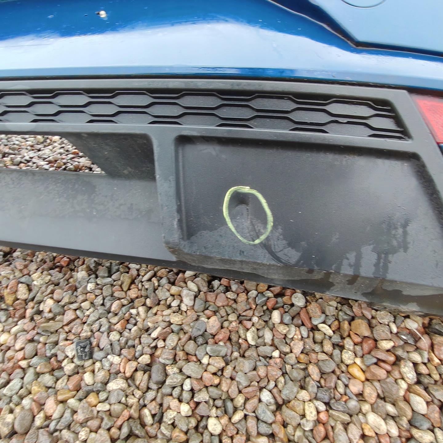 bumper rear rear part SEAT IBIZA V 5