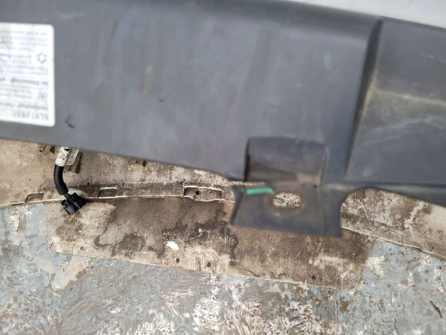 Opel Zafira B 2 II lift 08- Frontstoßstange vorne