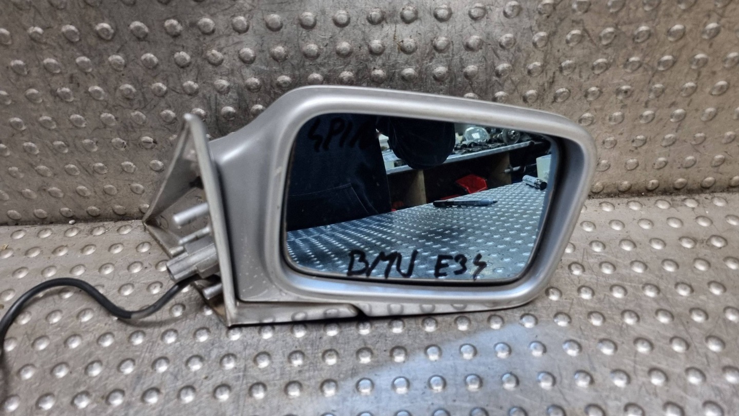 mirror right front 4 PIN BMW E34