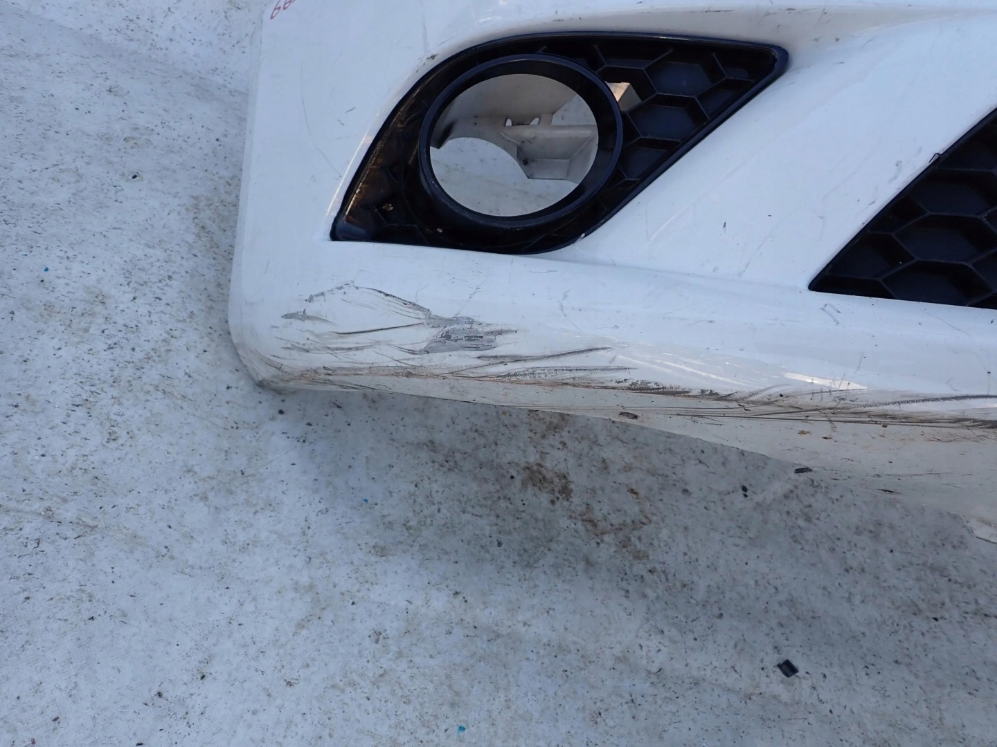 SKODA FABIA II RS LIFT 10-14 bumper front SPR