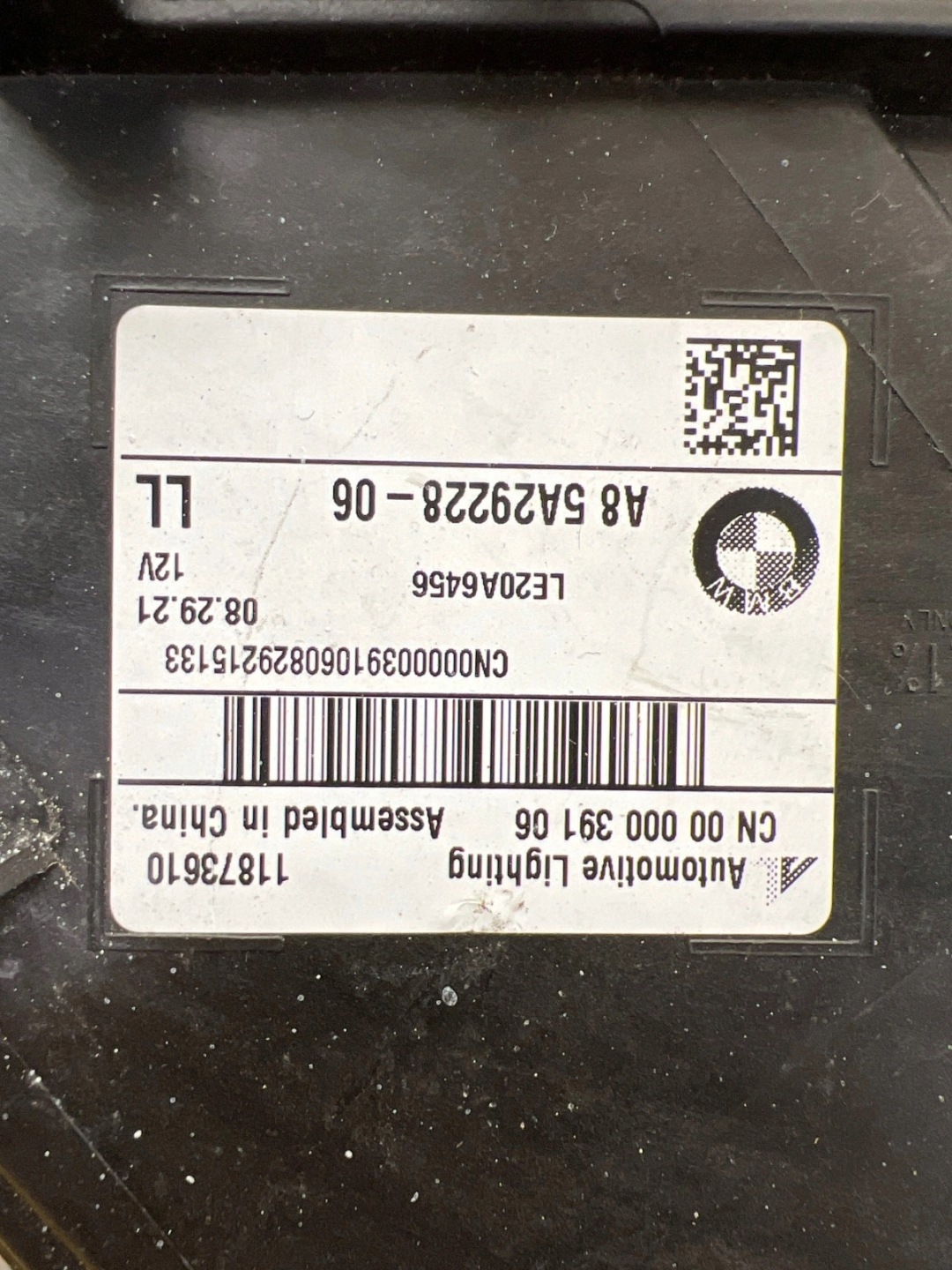 light right BMW X3 G01 Lift LCI Full Led 5A29228-06