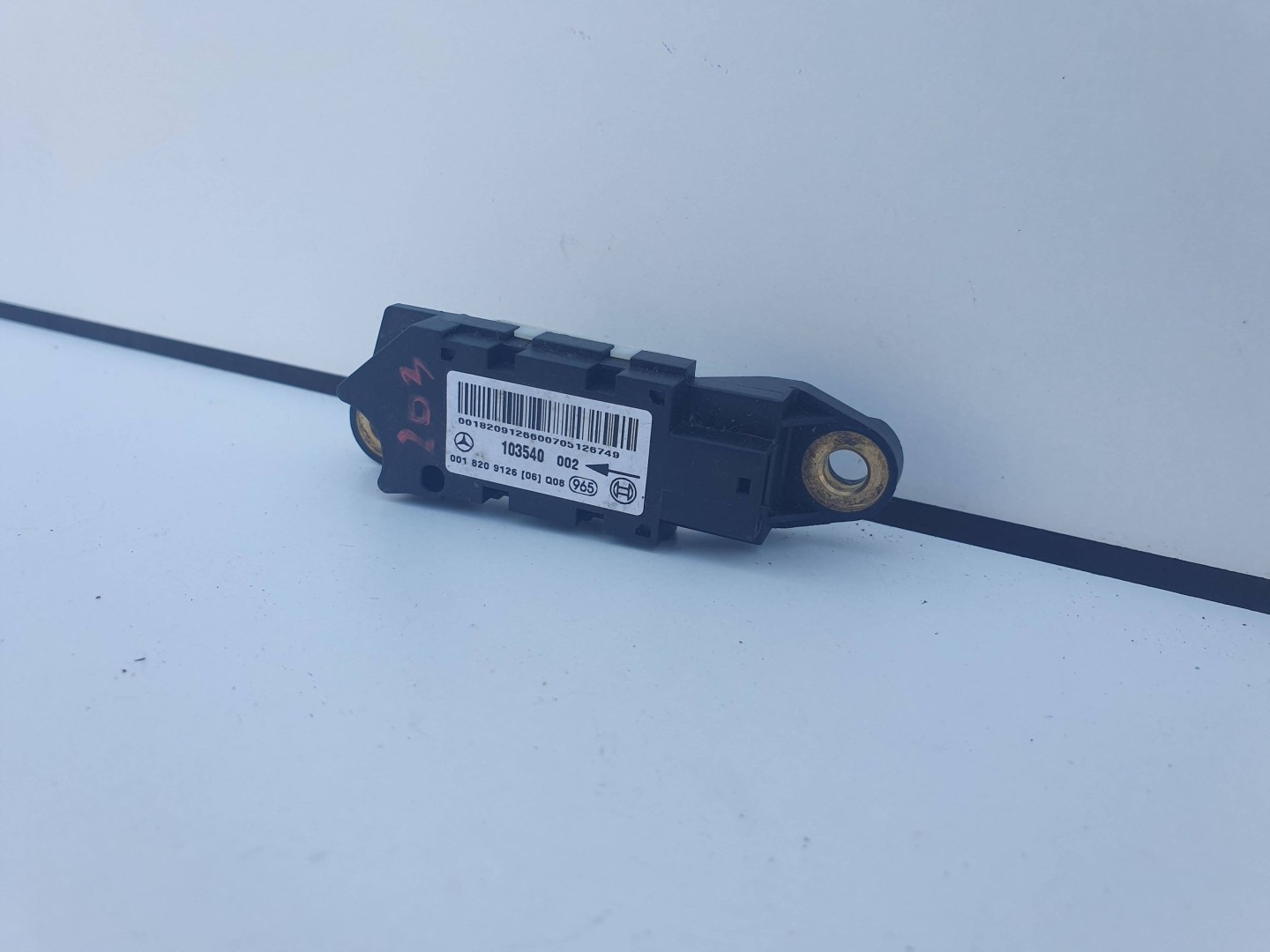 Mercedes C klasa 203 W203 0018209126 Crashsensor Drucksensor Airbag