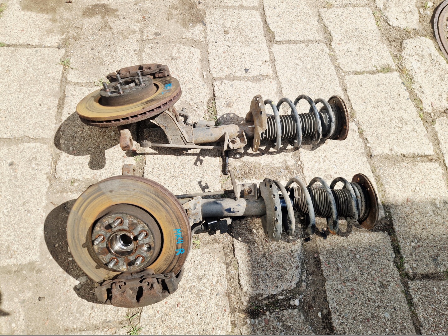 FORD MONDEO MK4 1.8 TDCI sususpension McPherson left front KOMPLET