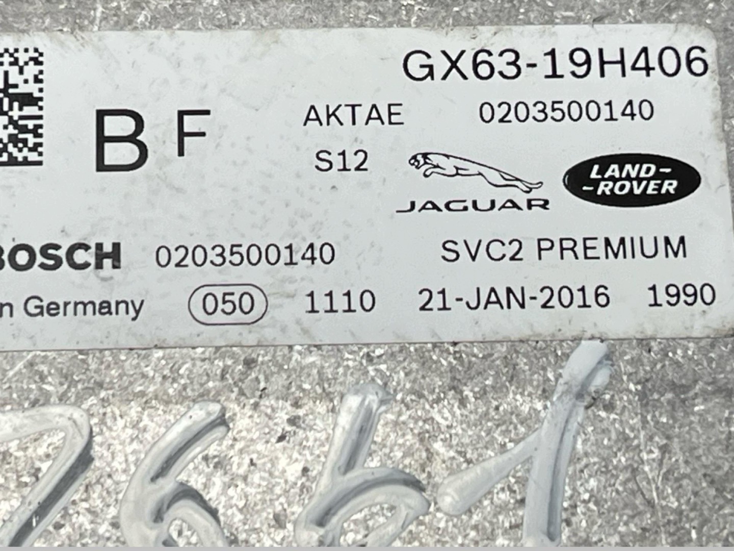front kamera Jaguar XF 2 260 2016 GX63-19H406