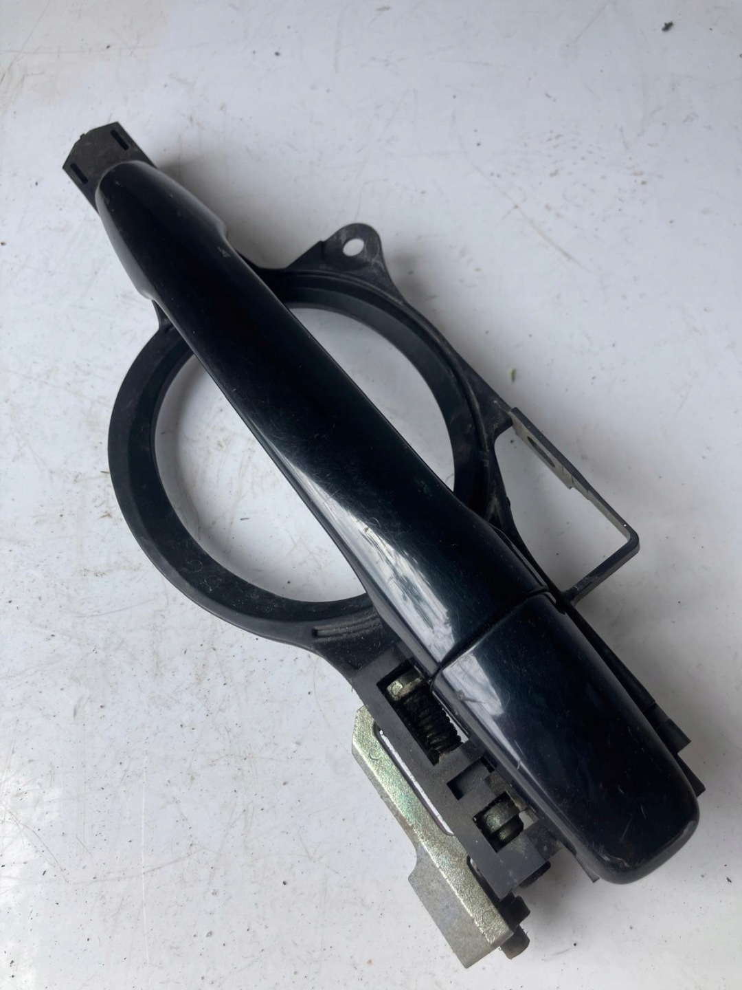 handle door left rear part PEUGEOT 4007 X42 black