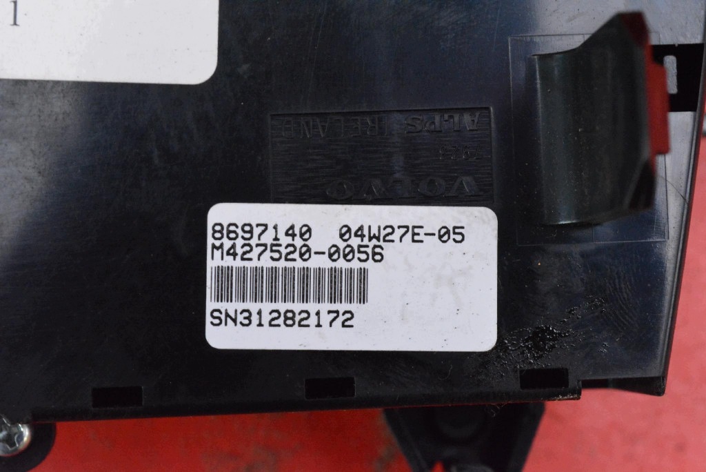 control panel air conditioning devices KLIMY 8697140 VOLVO S60 1 and V70 2 II 00-05