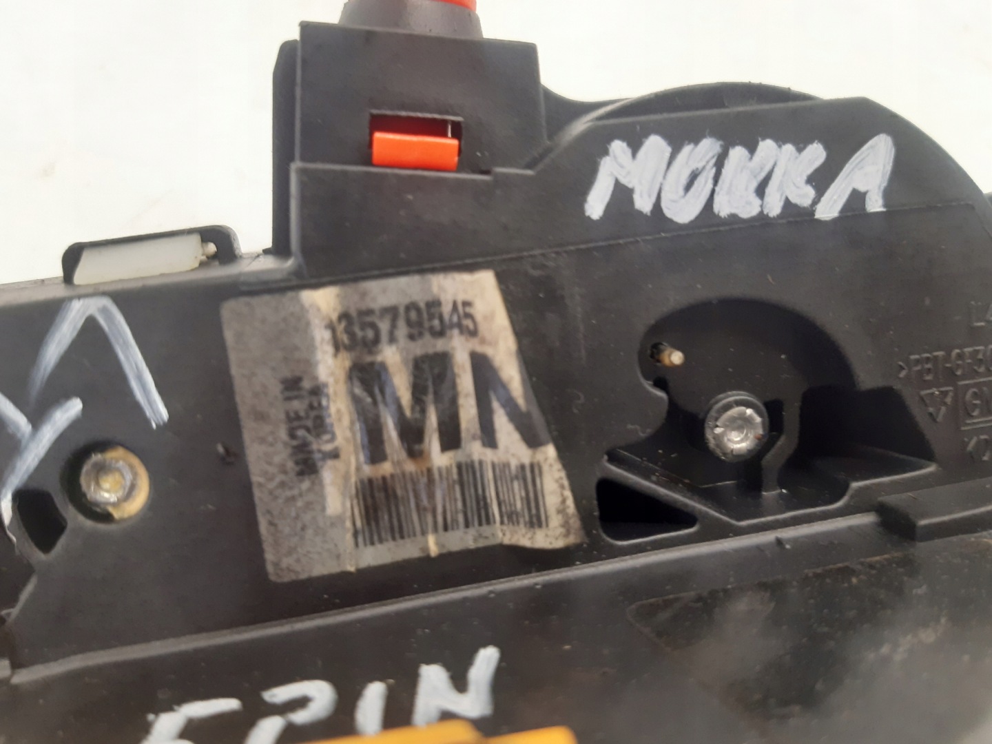 lock left rear part 13579545 Opel Mokka A 1,6 CDTI