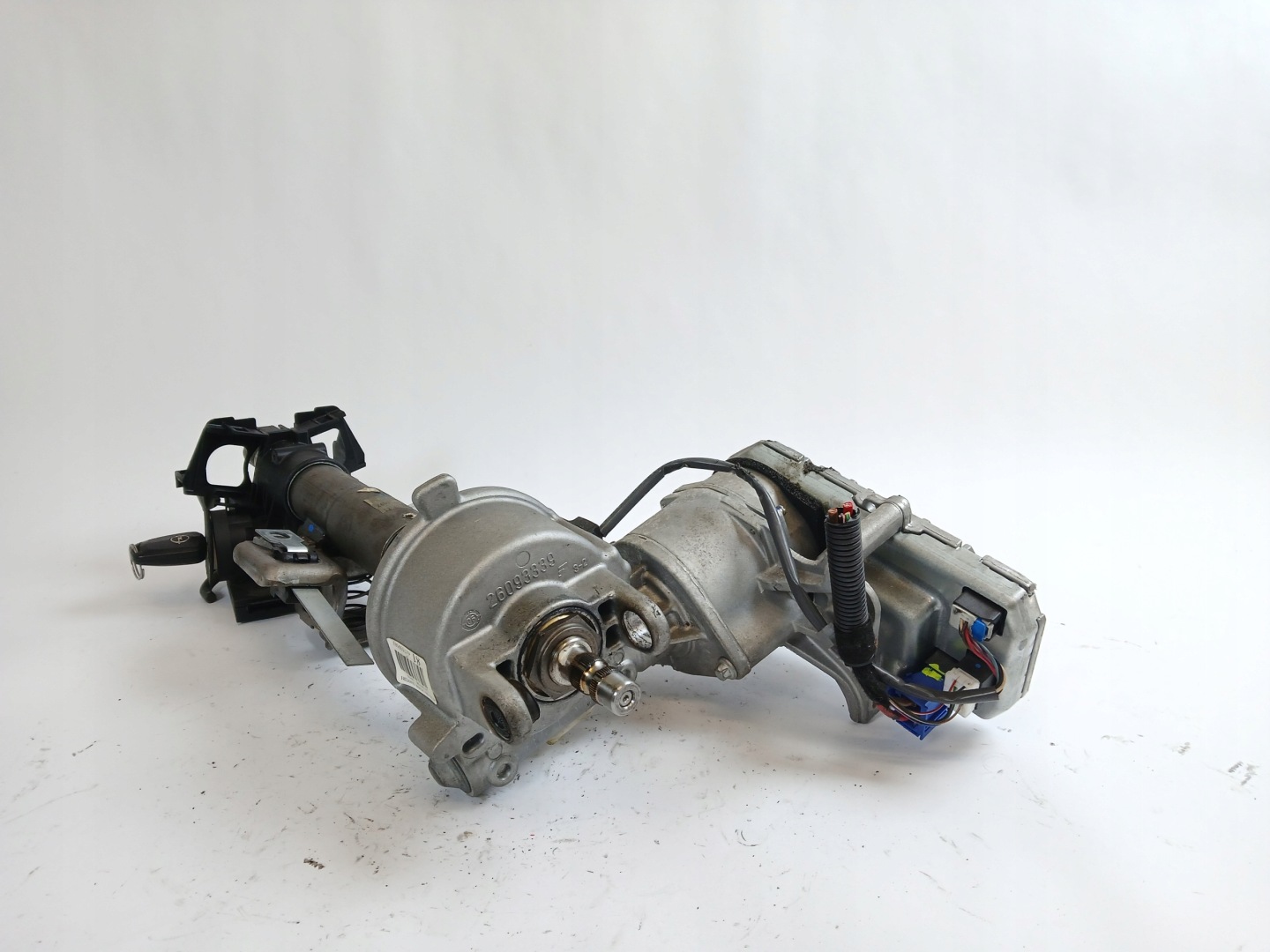 OPEL MERIVA A steering wheel rod control 13153554