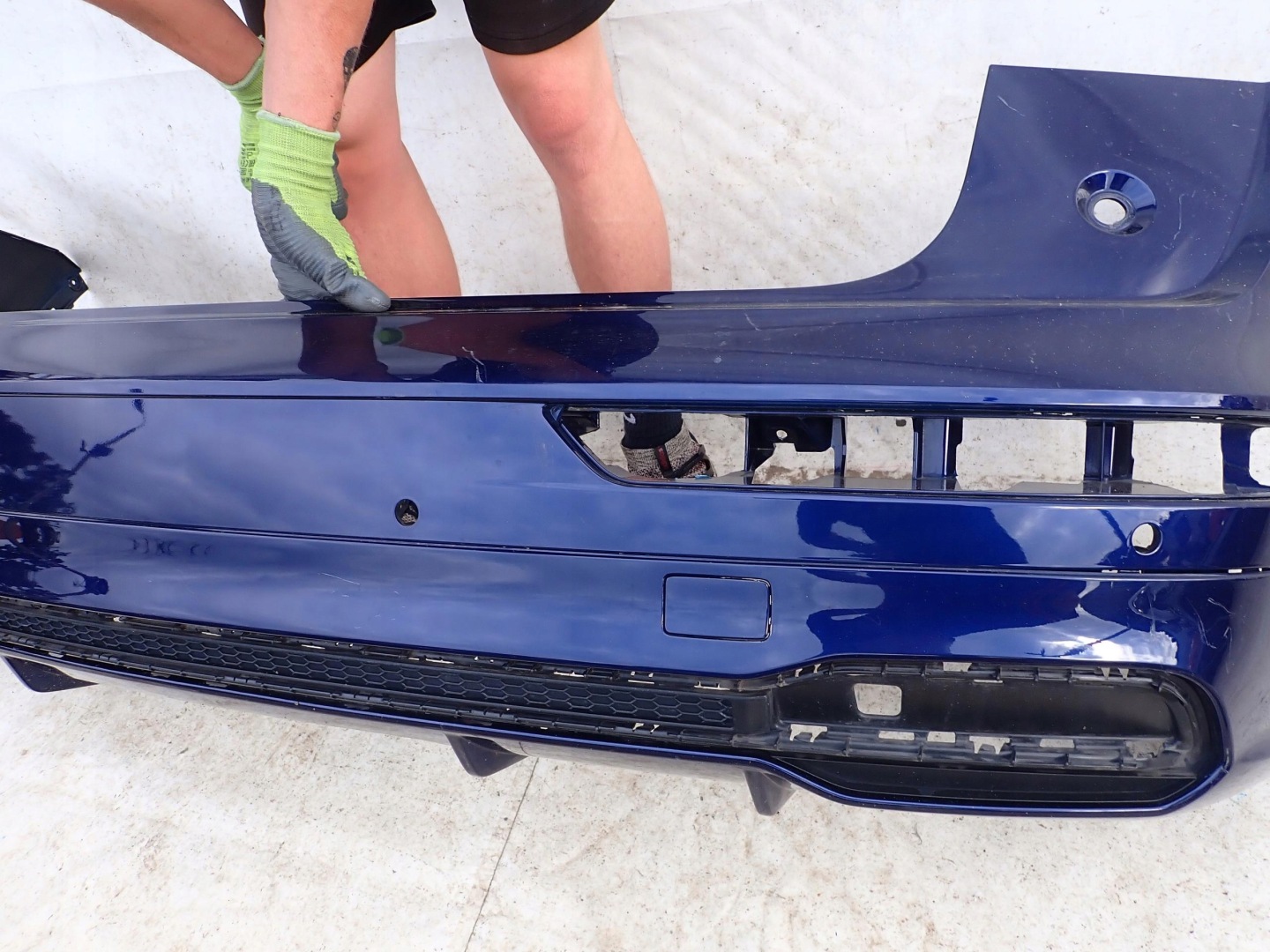 AUDI Q5 II 2 S-LINE 17-> bumper rear part rear PDC
