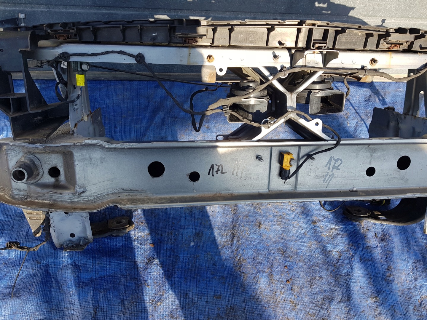 support panel for radiators MERCEDES SLK R172 W172