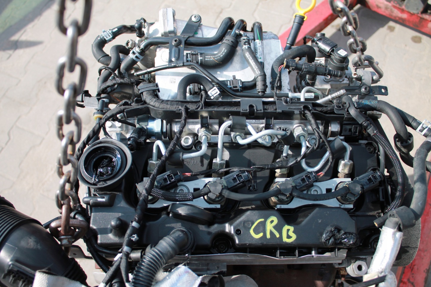 engine complete VW SKODA 2,0 TDI CRB 90 TYSKM