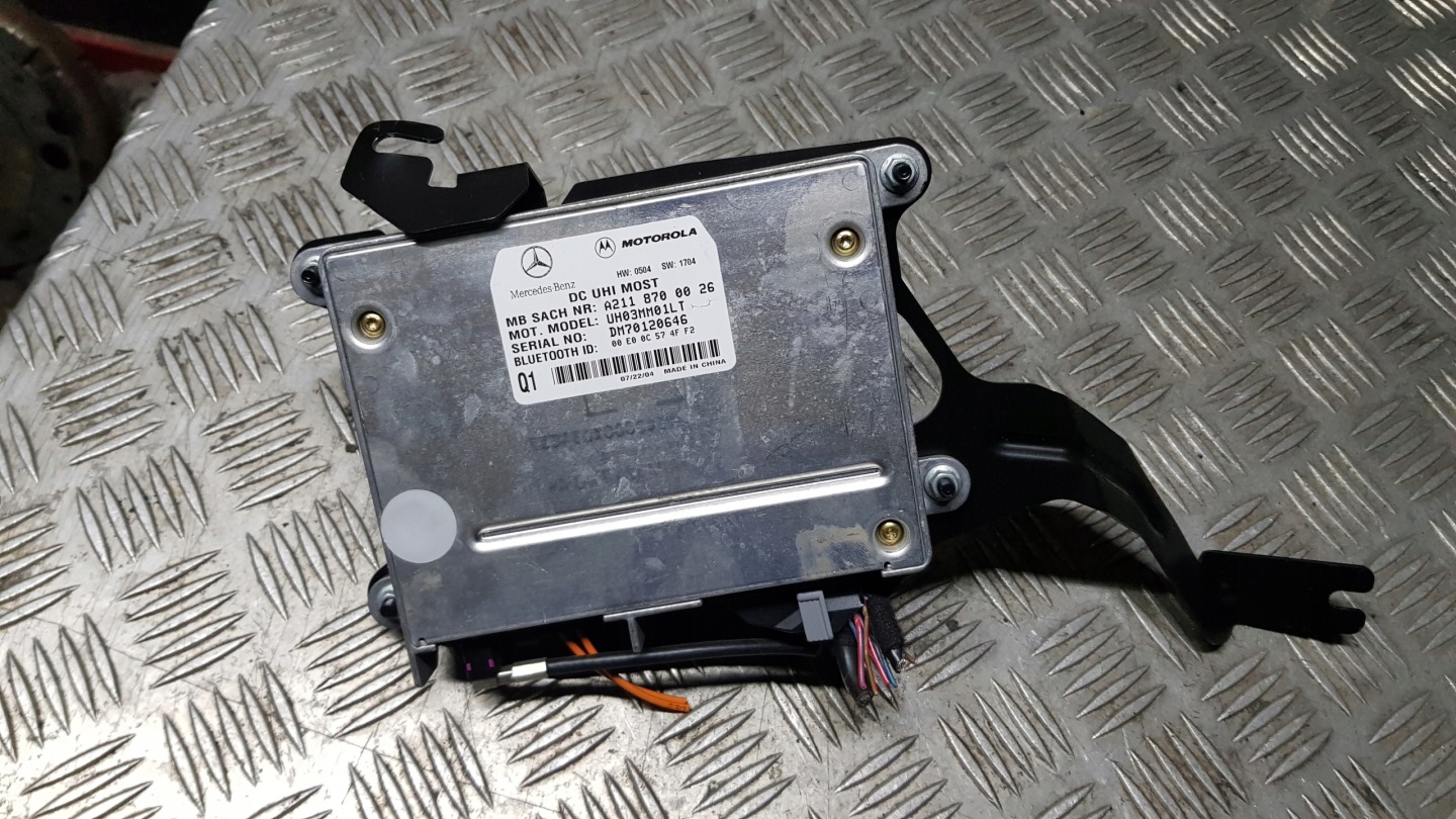 MERCEDES W211 W169 modulo BLUETOOTH a2118700026