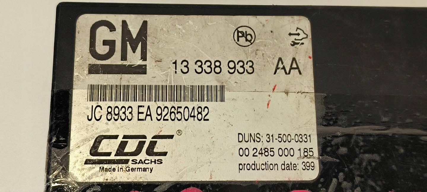 module 13338933AA OPEL INSIGNIA
