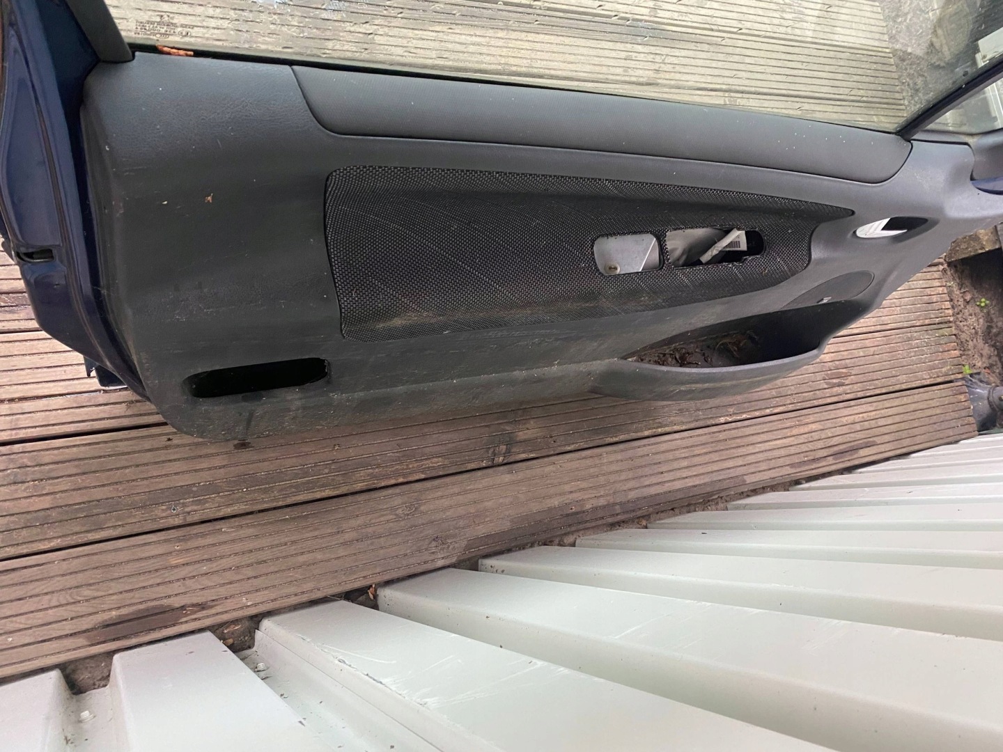 PEUGEOT 207 HB 3D complete door left front front KPL blue