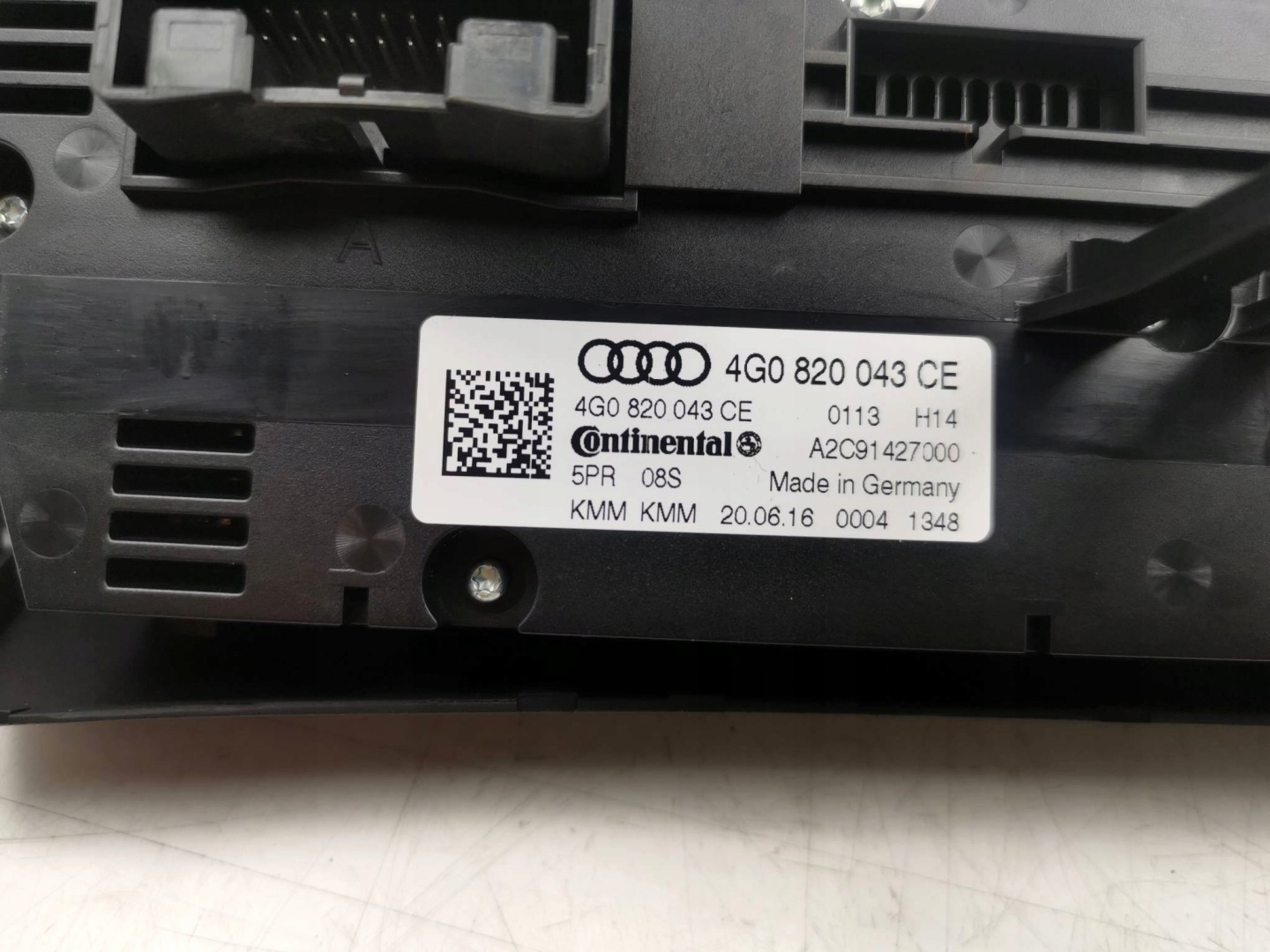 Unite commande clima AUDI A6 C7 4G0820043CE