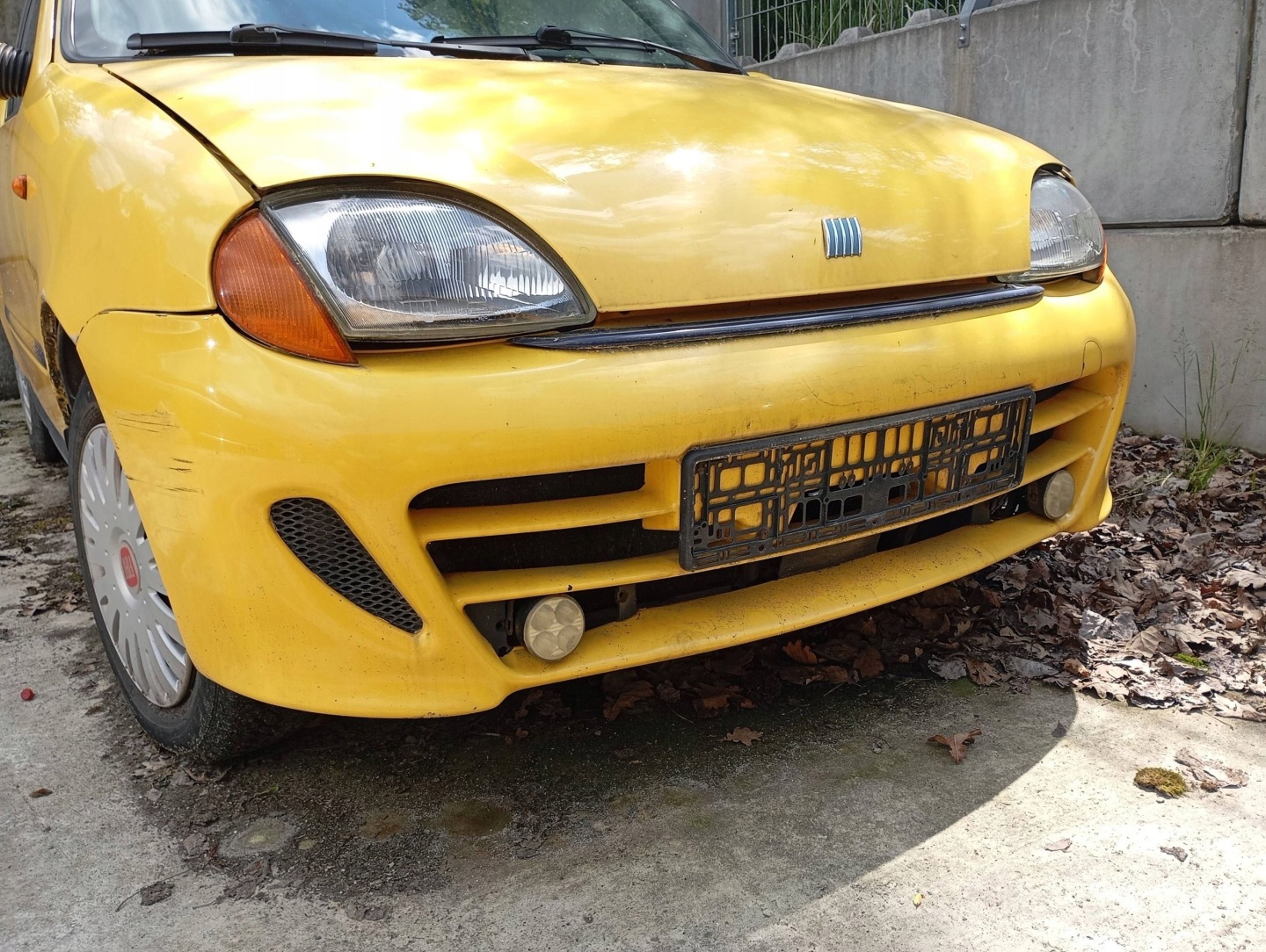 FIAT SEICENTO 600 1.1 SPORTING bumper front front SCHUMACHER ABARTH