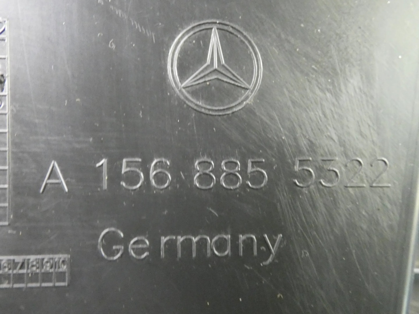 Mercedes GLA W156 X156 AMG grid of a bumper left front