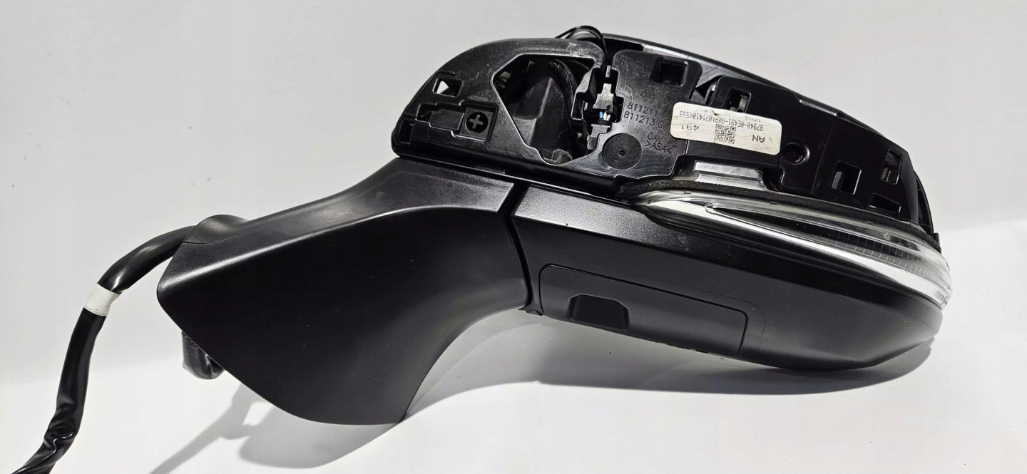 mirror left TOYOTA HIGHLANDER IV 14 PIN EUR