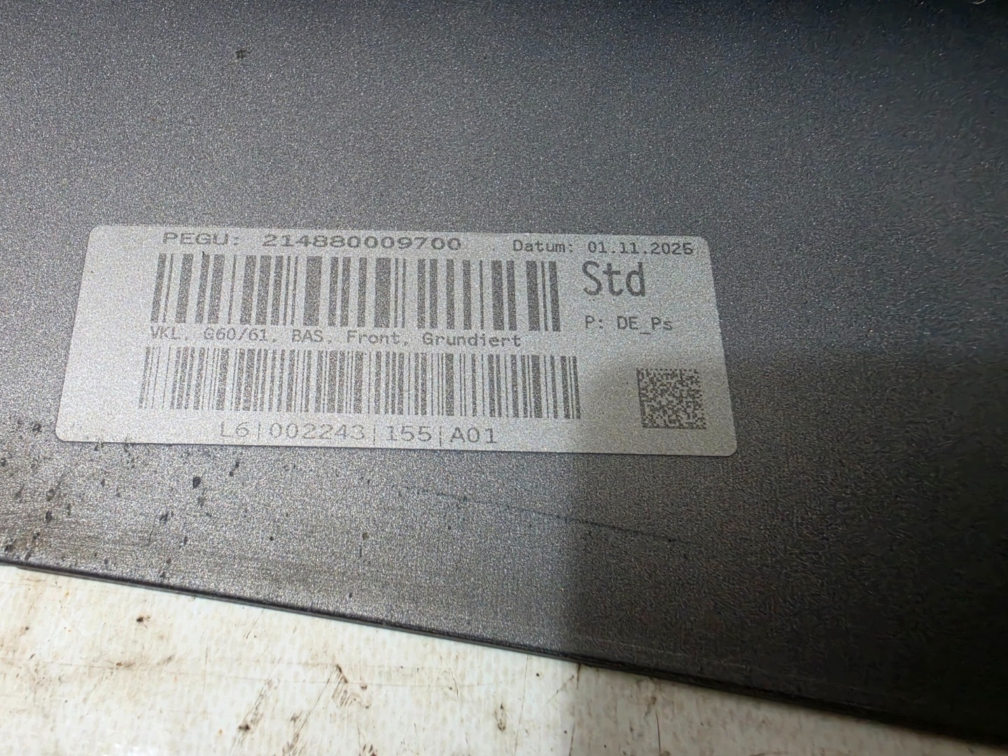 ^ BMW SERIA 5 G60 G61 23- bumper front front 9883904