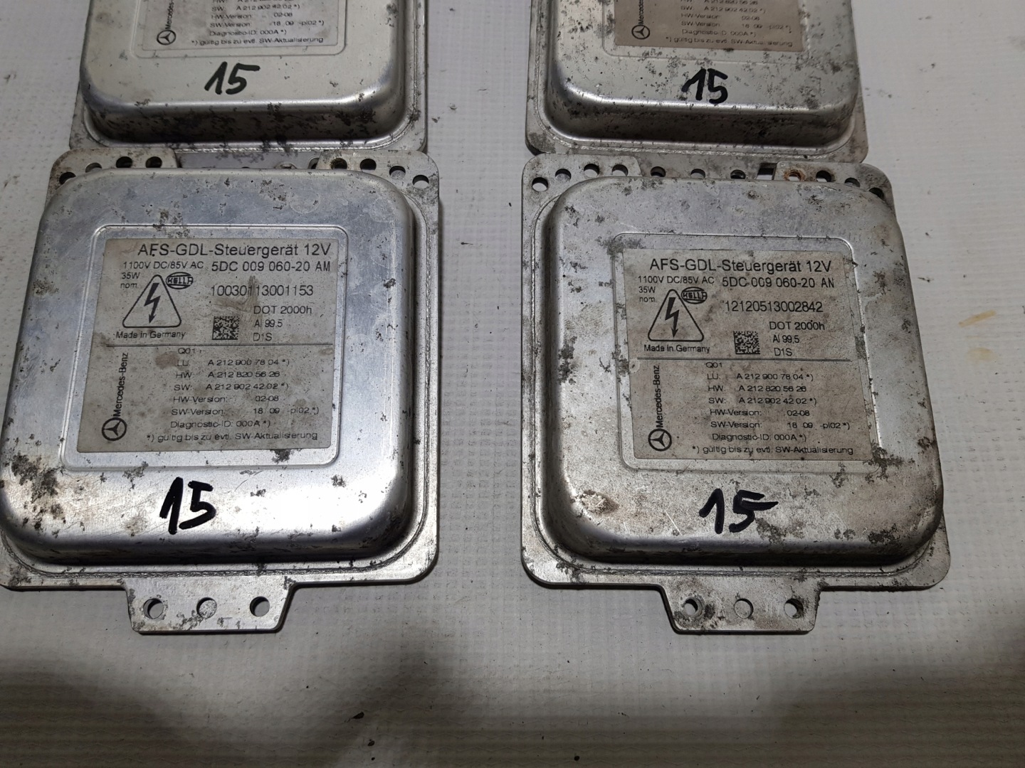 control unit XENON MERCEDES W212 W207 5DC009060-20AN