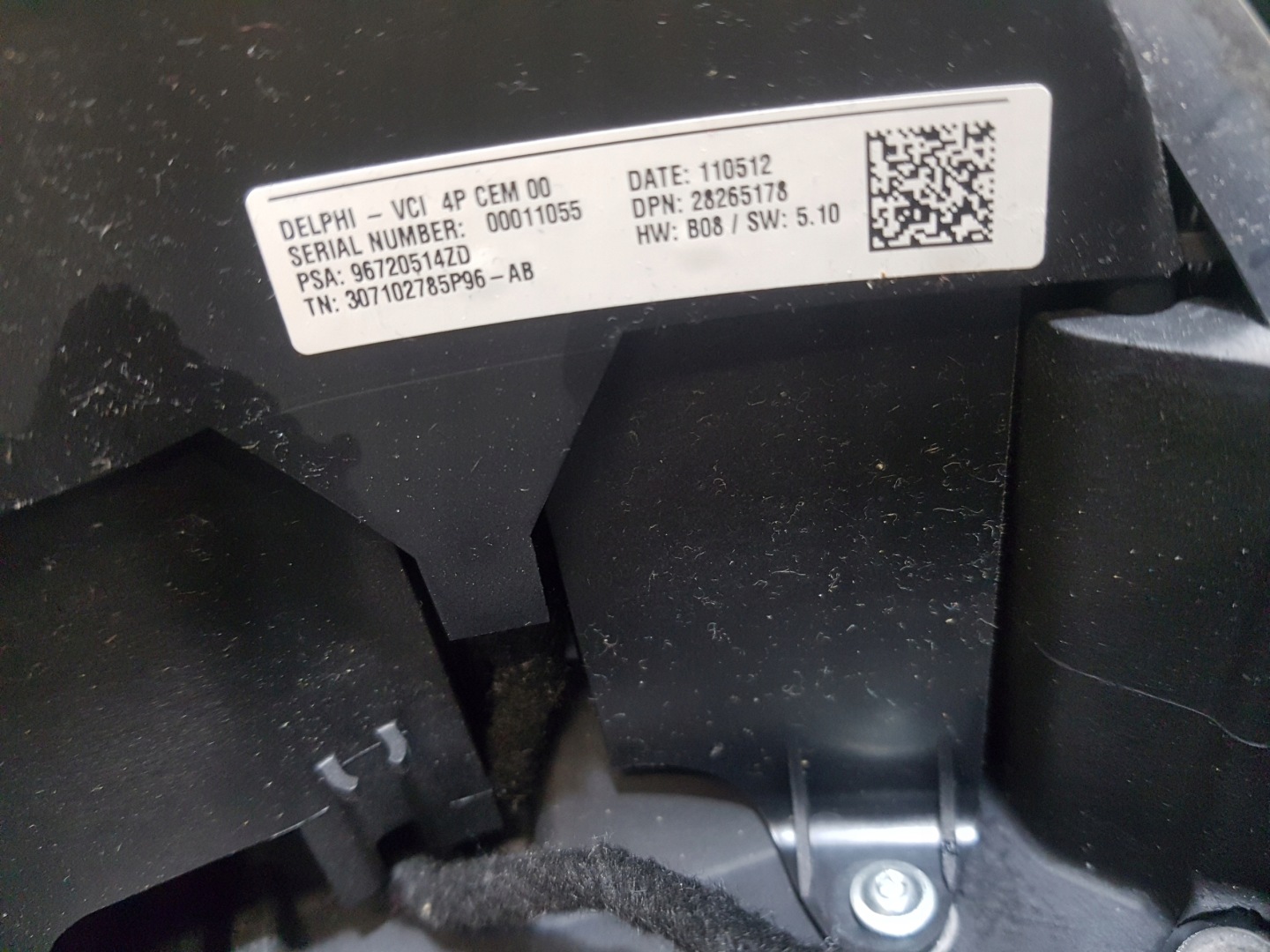 lenkrad CITROEN C4 II (B7) 96754515ZD 96720514ZD