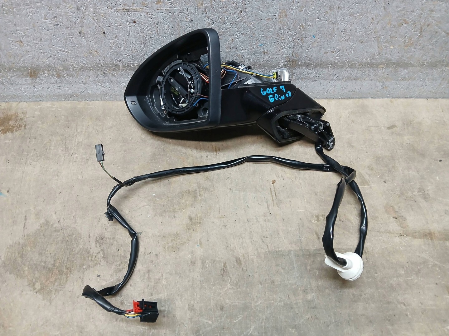 mirror front left VW GOLF VII 7 5G 6+2PIN