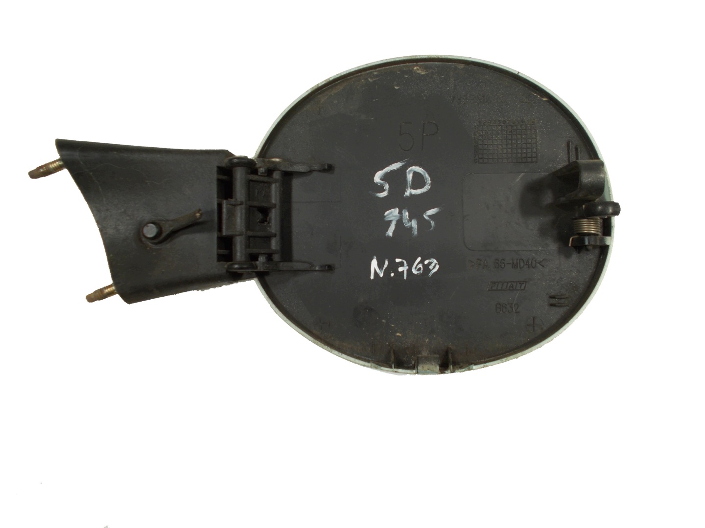 dvířka nádrže paliva kryt STILO HB 5D 735351607 LAKIE VERDE CRISTALLO 745