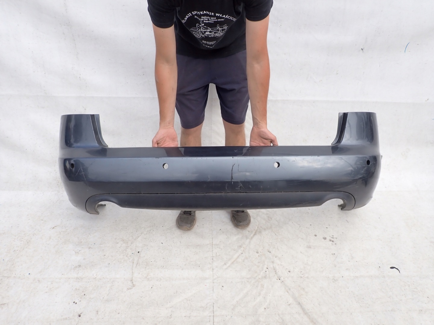 AUDI A4 B7 KOMBI 04-08 bumper rear part rear PDC