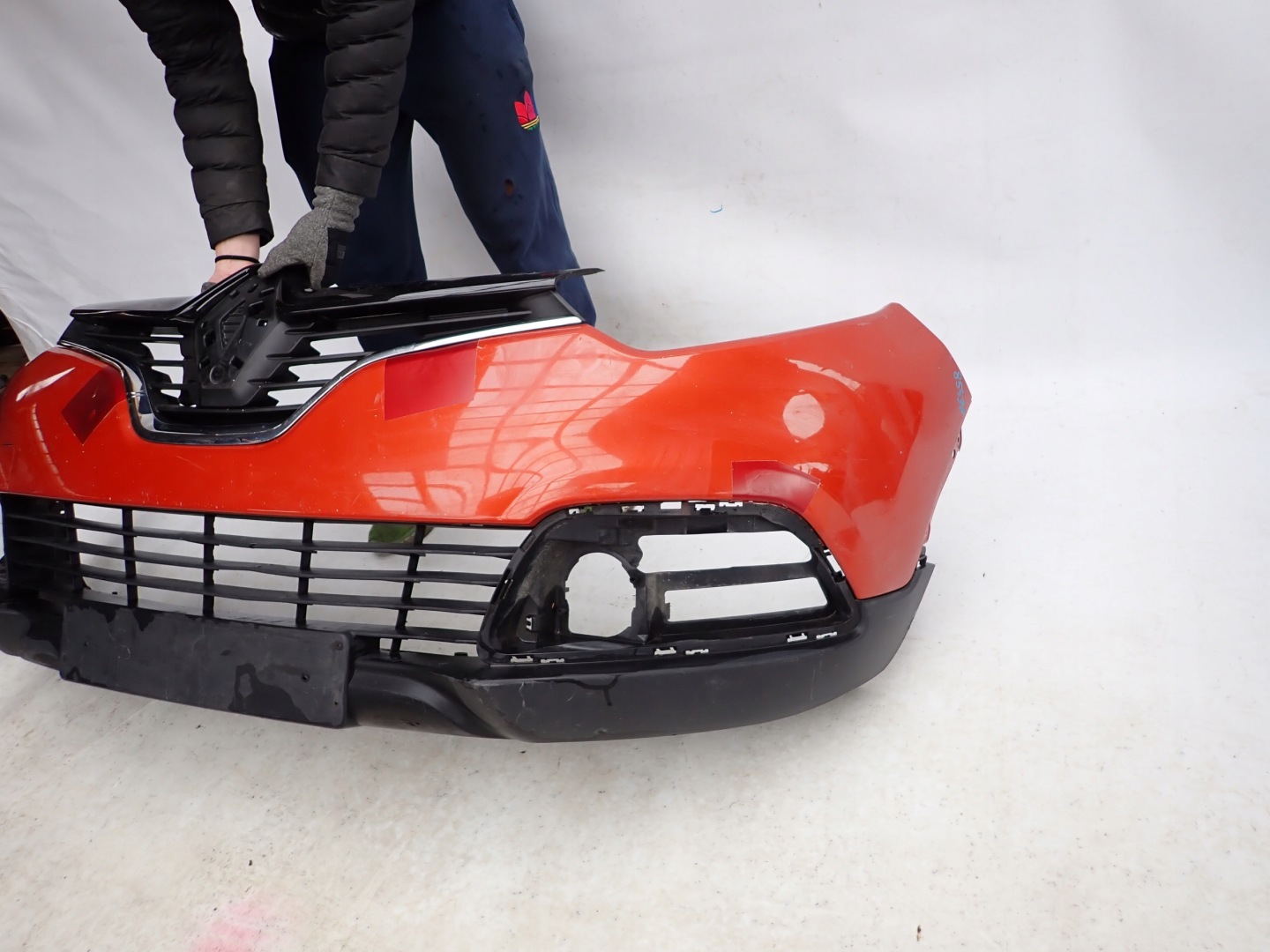 RENAULT CAPTUR 1 and 13-17 bumper front front