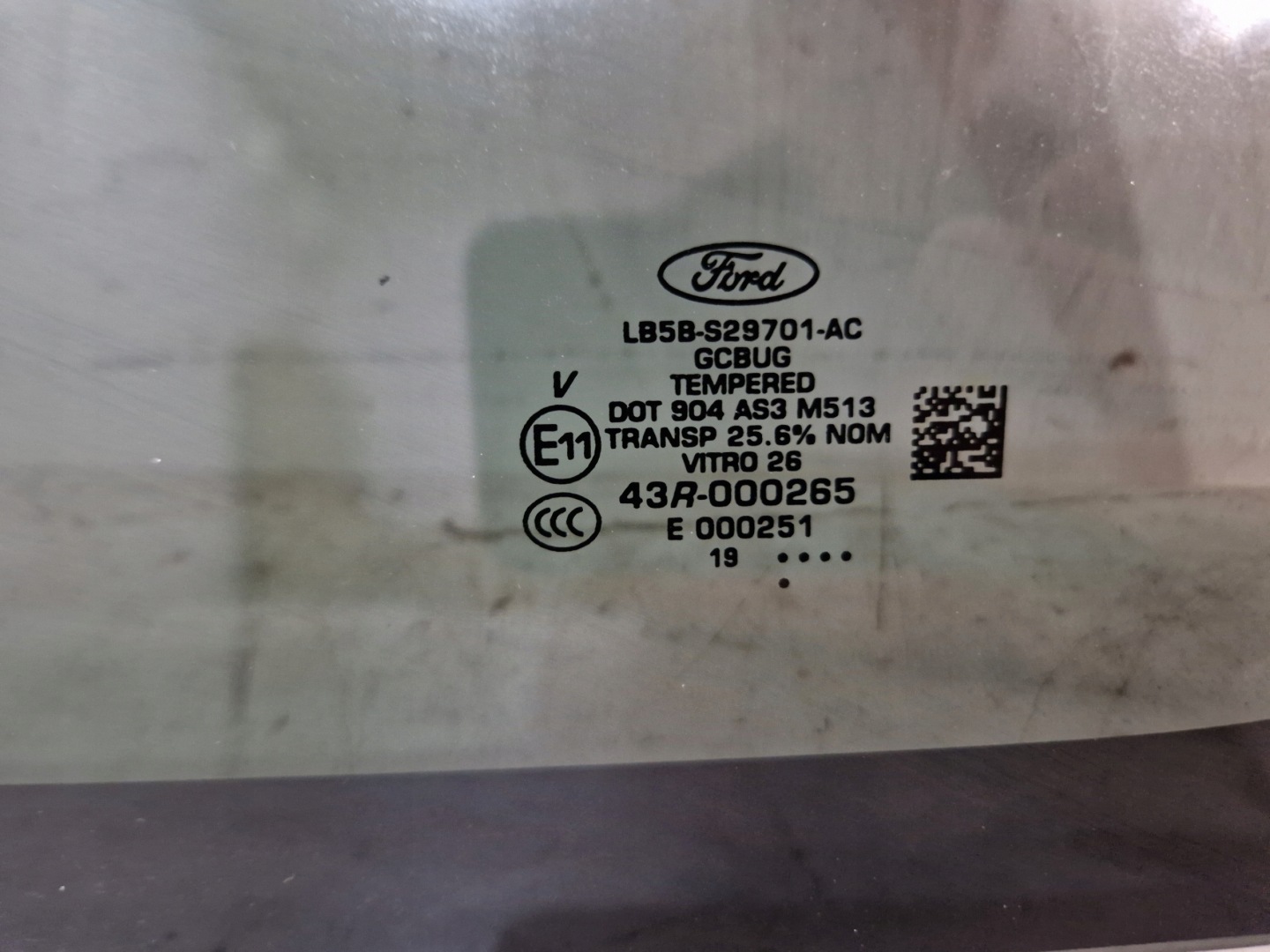 FORD EXPLORER VI 2020- window bodywork rear part rear right left