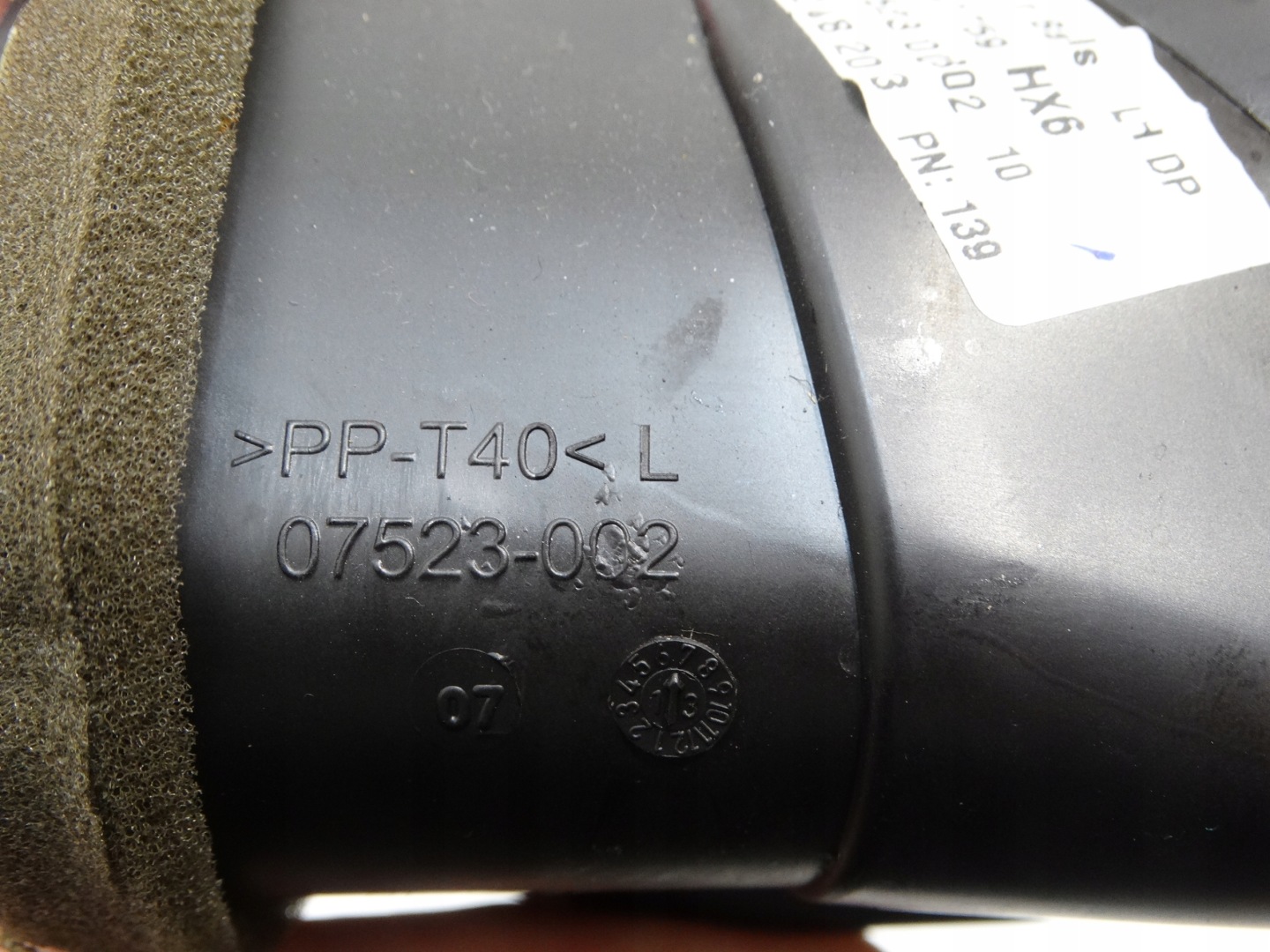 grid air conditioning devices consoles left front OPEL ASTRA J 12R. 13417597
