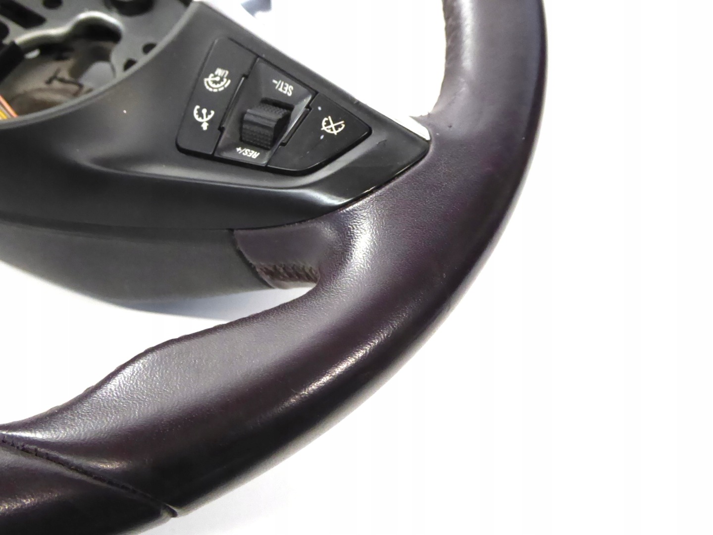 steering wheel, leather claret OPEL ADAM