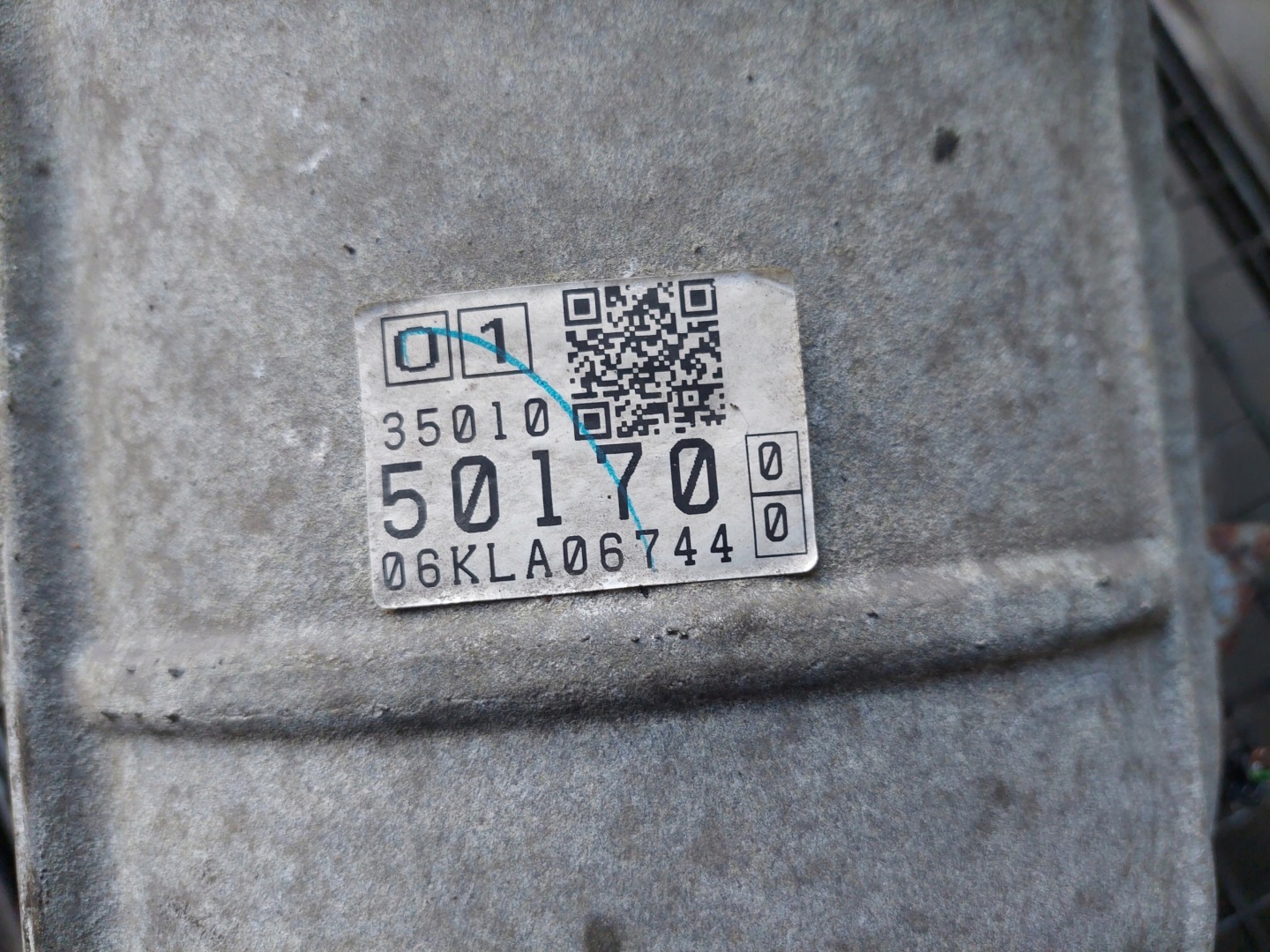 gearbox, complete AUTOMAT 35010-50170 LEXUS LS 460 IV 4.6 V8